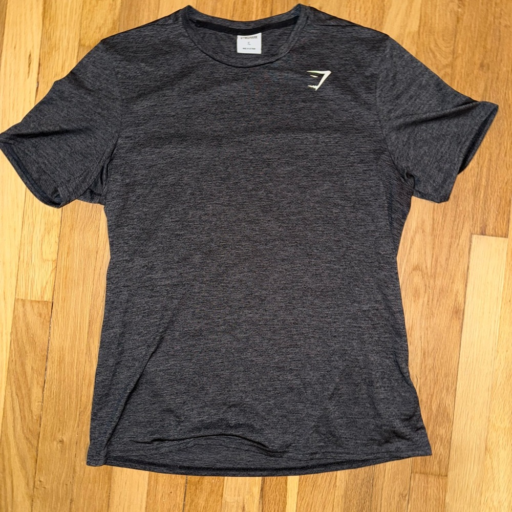 Gymshark Men's Charcoal Tee